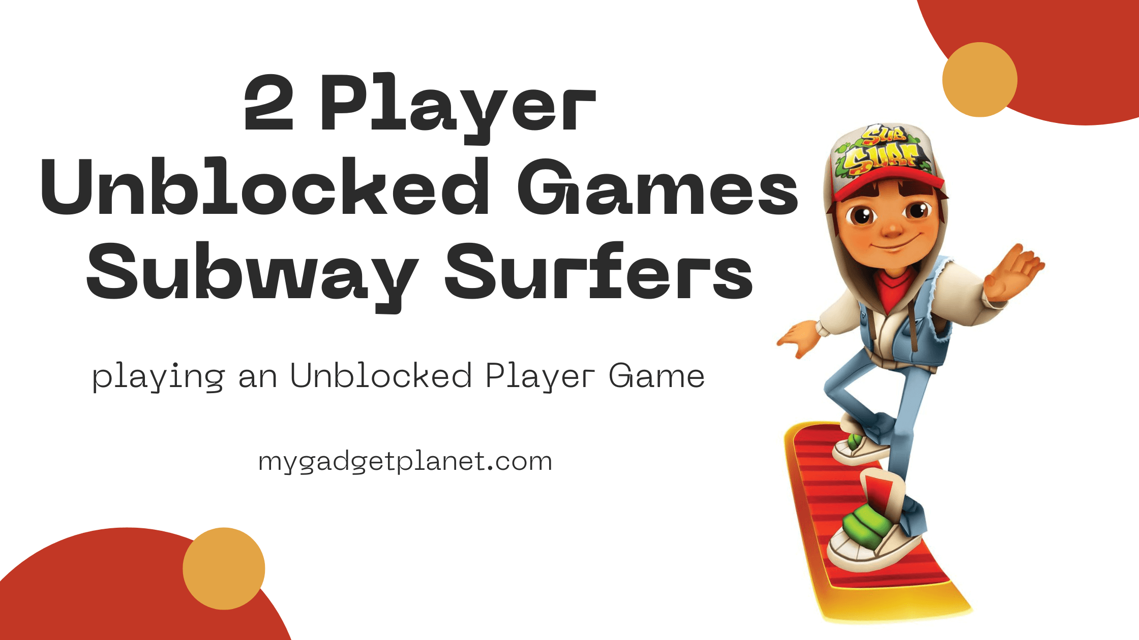 2 Player Unblocked Games Subway Surfers
